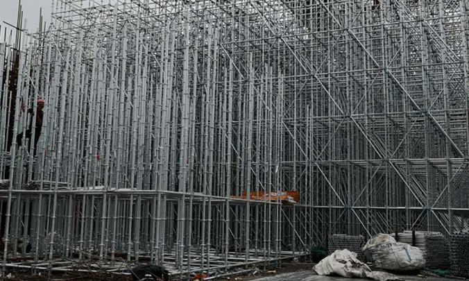 熱鍍鋅盤扣腳手架